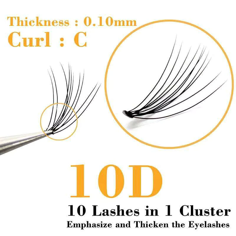 Goodobe Künstliche Wimpern, 60 Packungen, Natürlicher Nerz-Look, Unisex - Bild 3