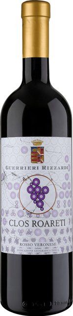 Guerrieri Rizzardi Rotwein Merlot 2021, Venetien, trocken, 0,75 l - Bild 1