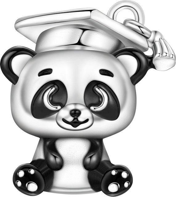 CYCUFF Anhänger Panda, 925 Sterling Silber, Armband Charms - Bild 1