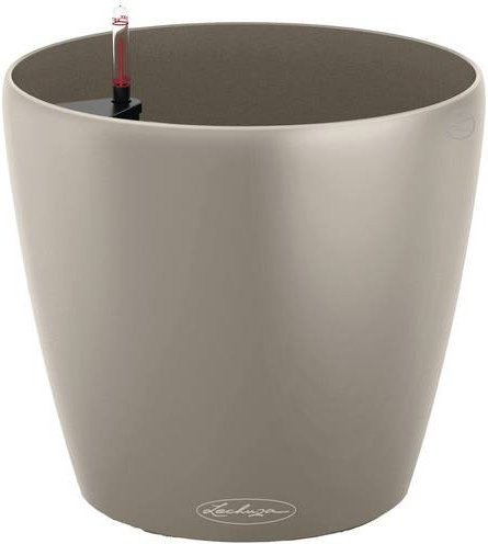 Lechuza Pflanzgefäß Classico Color Sandbraun, Durchmesser: 28 cm, Höhe: 26 cm - Bild 1