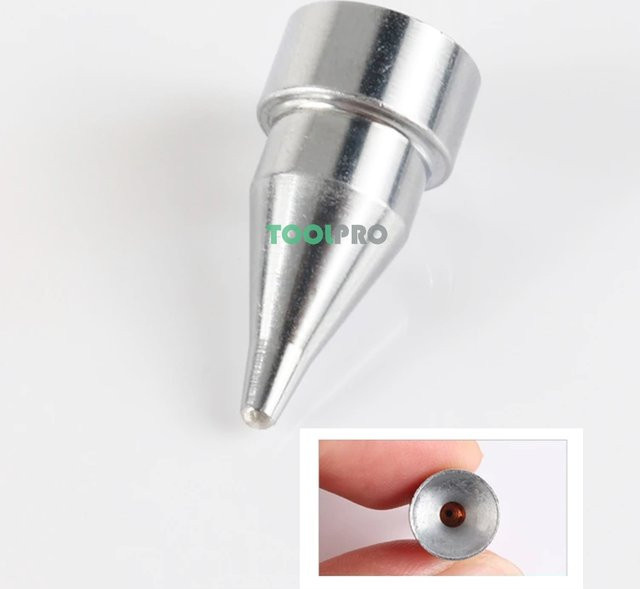 Hakko Lötspitzen der A-Serie A1002 bis A1007 in Silber für Hakko 802 808 809 807 817 Entlötvakuum-Lötentferner - Bild 1
