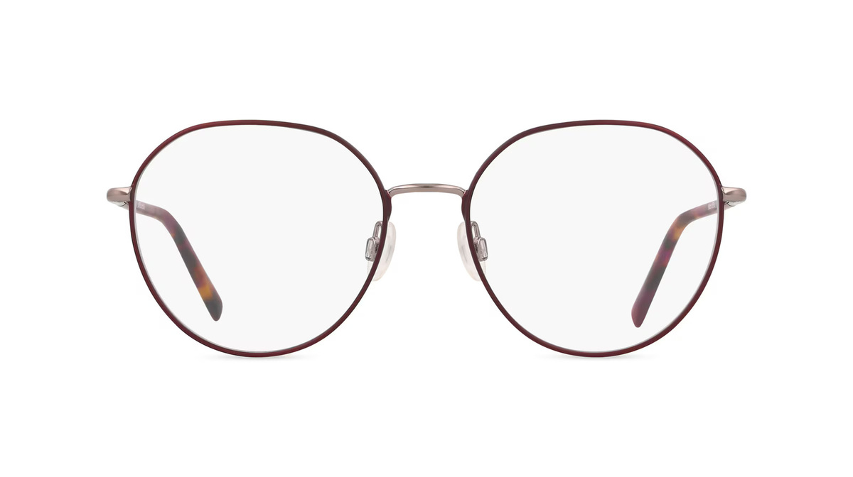 Marc O'Polo 502171 Korrektionsbrille, Vollrand, Panto, Metall, Rot, Herren - Bild 1
