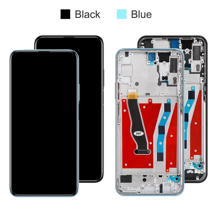 Huawei Y9S Ersatz Display mit Rahmen inklusive Touchscreen Digitizer in Schwarz, 6,59 Zoll - Bild 4