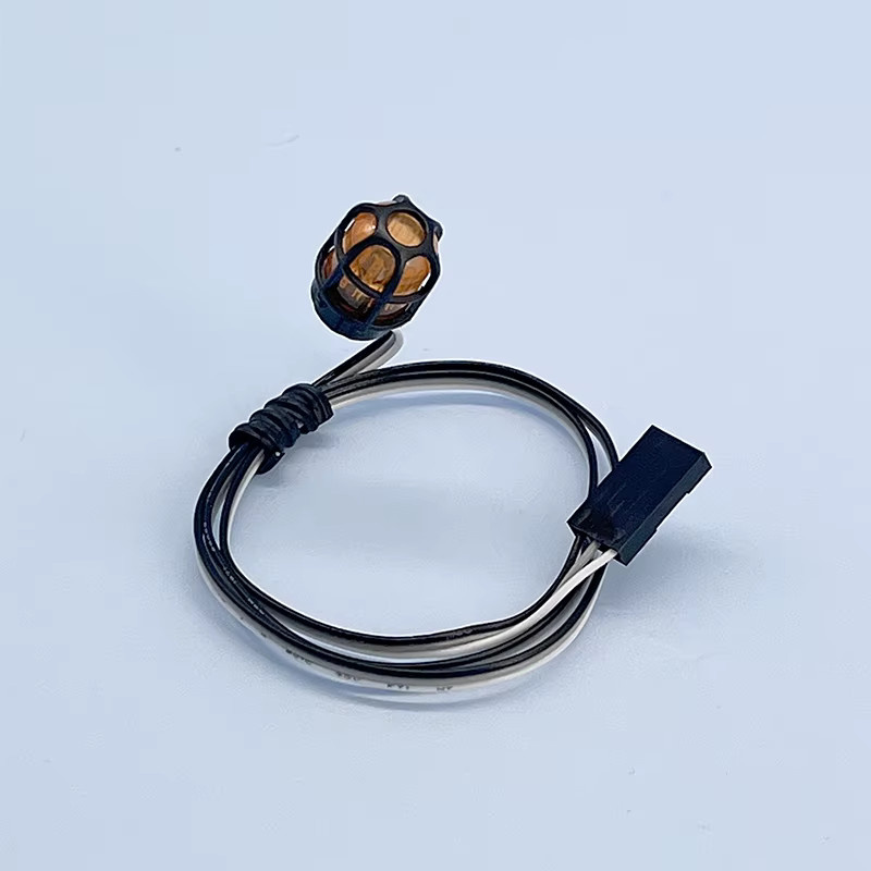 JUWUBA LED-Rundumleuchte, rotierendes Licht, 1:14, orange, Kunststoff - Bild 2