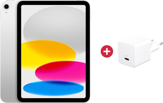 Apple iPad 11 Zoll WiFi 128GB Silber (A16, 2025) mit USB-C und 12 MP Kamera - Bild 1
