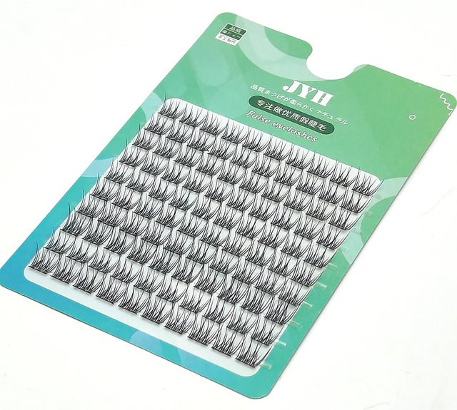 ADIYA Wimpernverlängerung, Schwalbenschwanz Flach, Matt, Black, Unisex - Bild 1