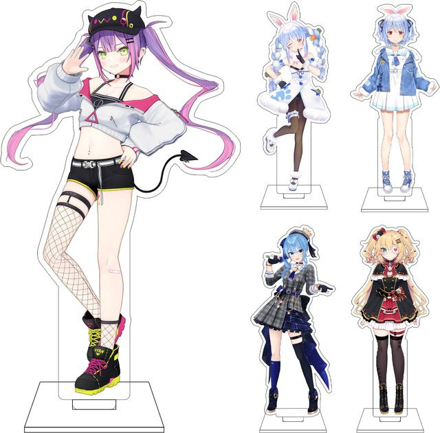 Bandai Hololive Anime Acryl-Figur Ständerplatte, 16cm - Bild 1