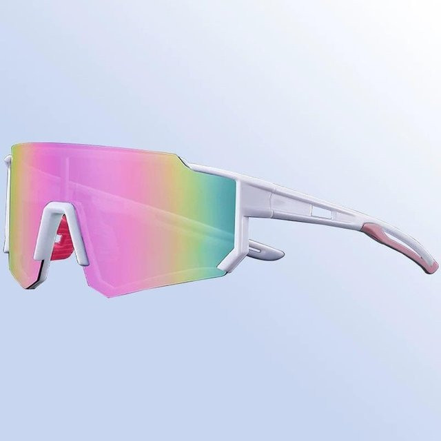 Yiran Sportsonnenbrille, Unisex, Vollrand, Multicolor, Kunststoff - Bild 1