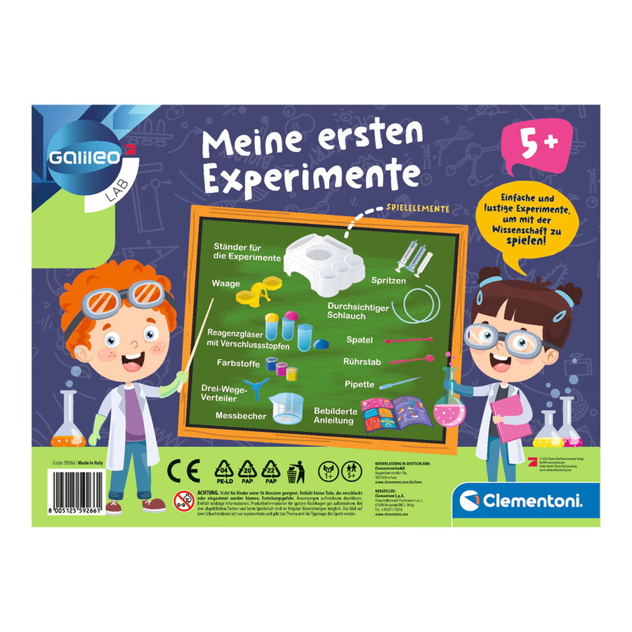 Clementoni Meine ersten Experimente Experimentierkasten Wissenschaft - Bild 3