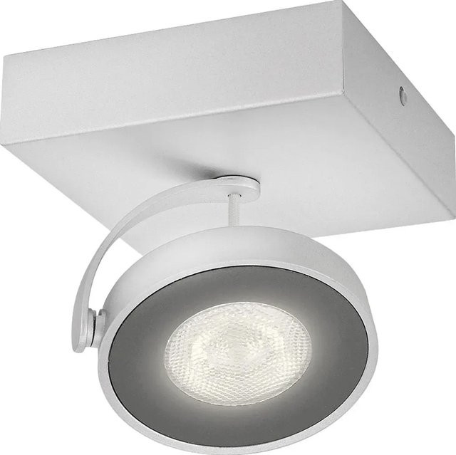 Philips myLiving LED-Spot Clockwork aus Aluminium in Schwarz, dimmbar und verstellbar, warmweiß - Bild 1