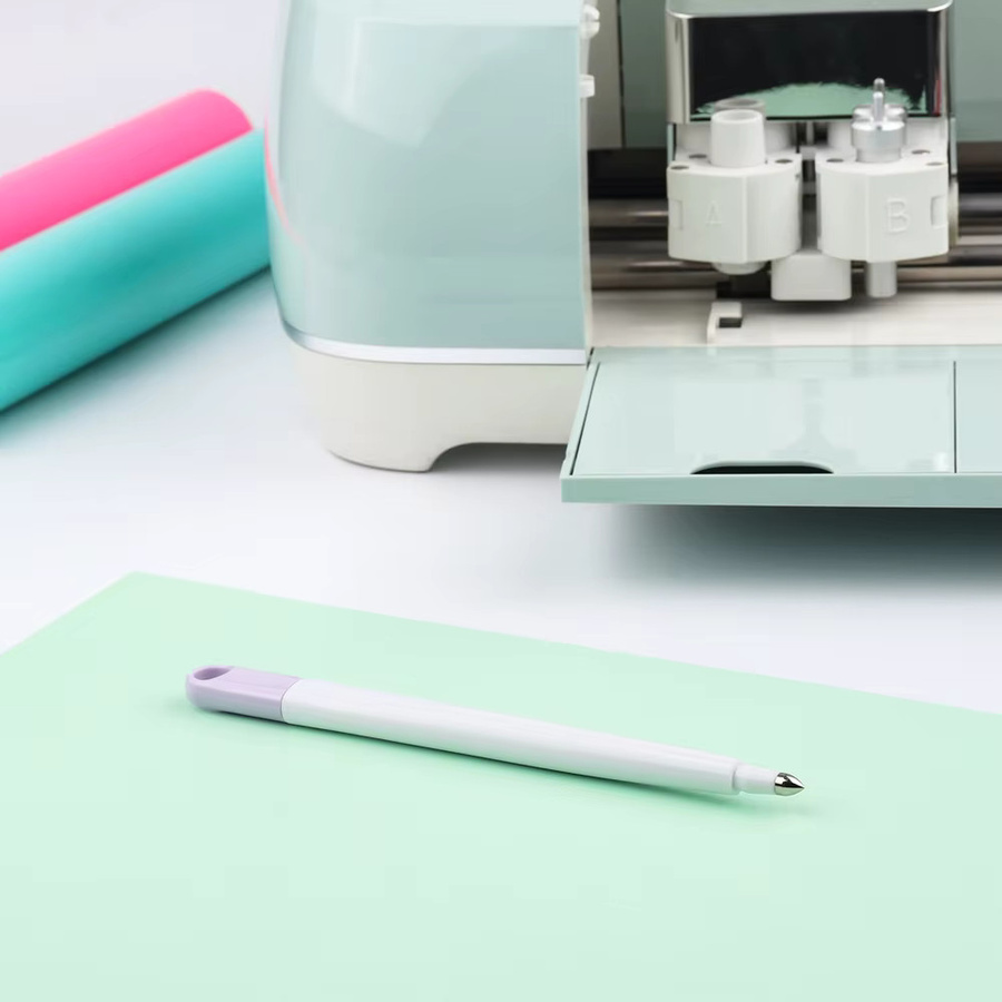 Cricut Scoring-Eingabestift mit Verlängerungstablett in Weiß für Maker 3, Maker, Explore 3 und Air 2 - Bild 2