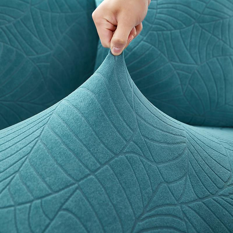 Elastischer Jacquard-Sofabezug aus Polyester für Sessel und Couch, 1-Sitzer, Breite: 90-140 cm - Bild 3