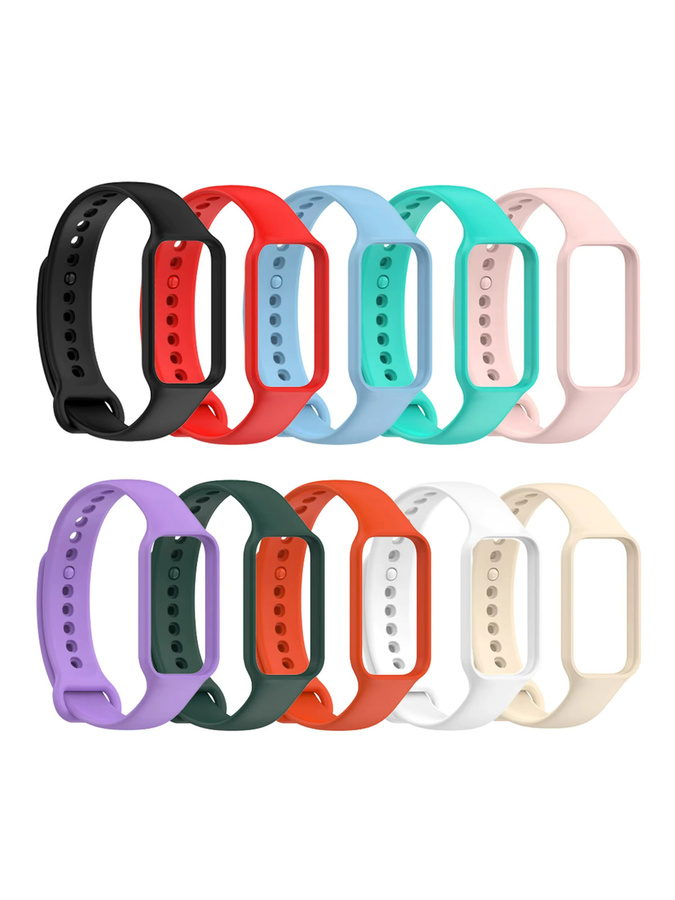 Uhrenarmband Silikon, Redmi Smart Band 2 / Xiaomi Band 8 Active, Unisex - Bild 4