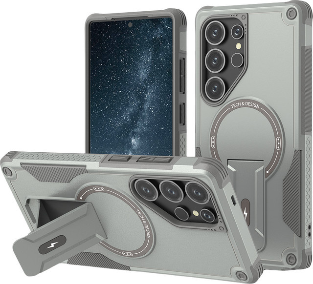 Robuste Magsafe Schutzhülle für Samsung Galaxy S26 Ultra S25 Edge S24 Plus A57 A37 A17 A07 in Blau - Bild 1