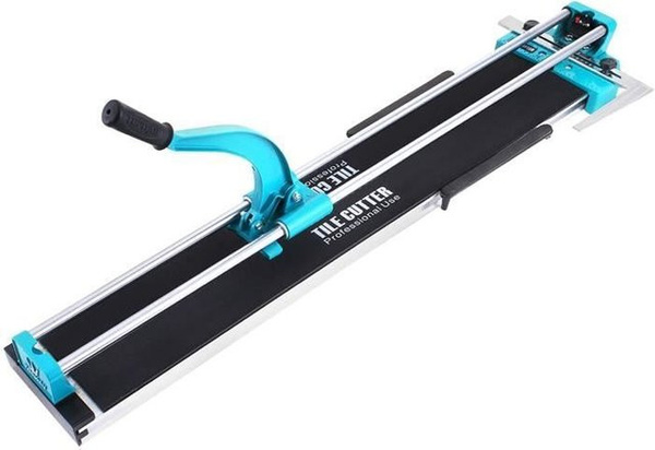 Manuelle Fliesen schneidemaschine VEVOR aus Stahl in Blau mit einer Breite von 120 cm
