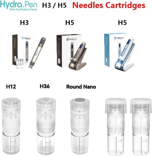 Hydra Pen H3 H5 Nadelkartusche für Microneedling, 12-Pin, 36-Pin, Nano, Unisex - Bild 1