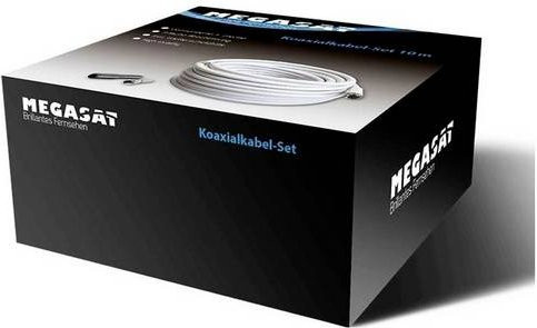 MegaSat Koaxialkabel Weiß 20 m - Bild 1