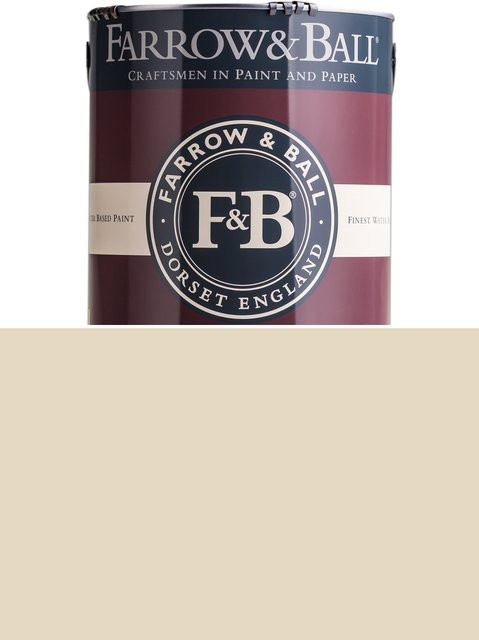 Farrow & Ball Modern Emulsion Wandfarbe Shaded White 201 in Creme-Beige, 2,5 l - Bild 1