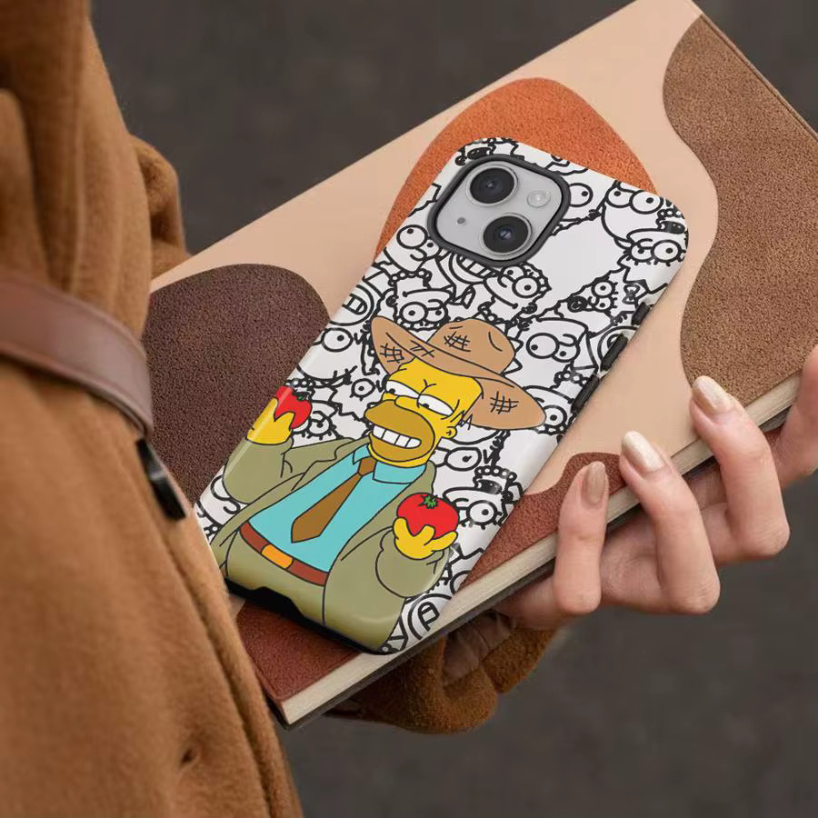 Die Simpsons Handyhülle für Samsung Galaxy Modelle in Multicolour als weiche Schutzhülle - Bild 1