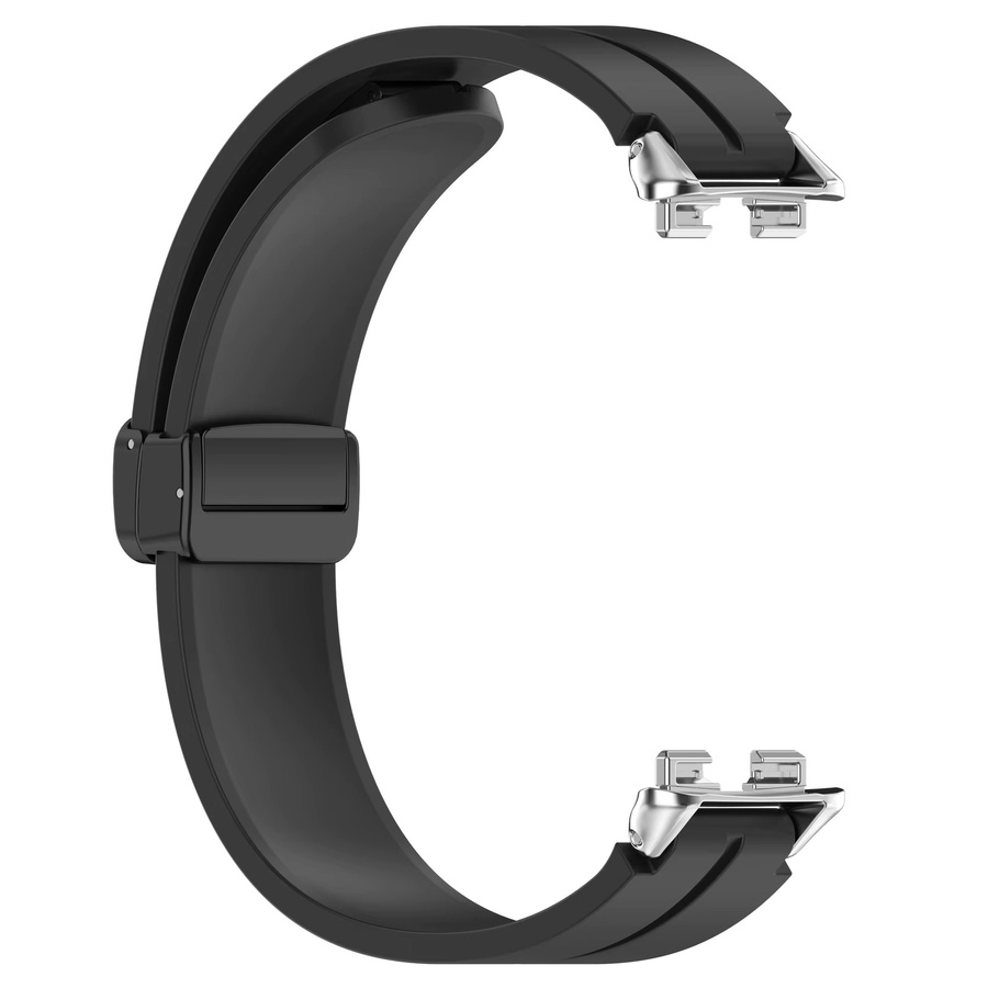 CRESTED Uhrenarmband Silikon, Magnetische Schnalle, Schwarz, Unisex - Bild 3