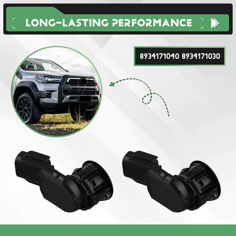 Rückfahrradarsensor Ultraschallsensor für Toyota Hilux Double Cab in Schwarz 89341-71040 - Bild 5