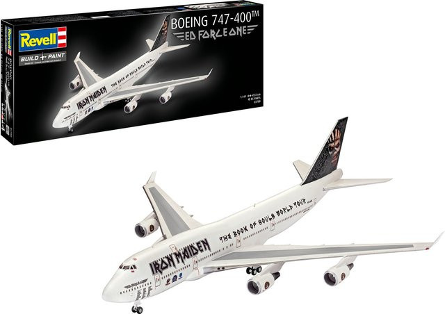 Revell Boeing 747-400 Iron Maiden Ed Force One, Modellbau, 1:144 - Bild 2