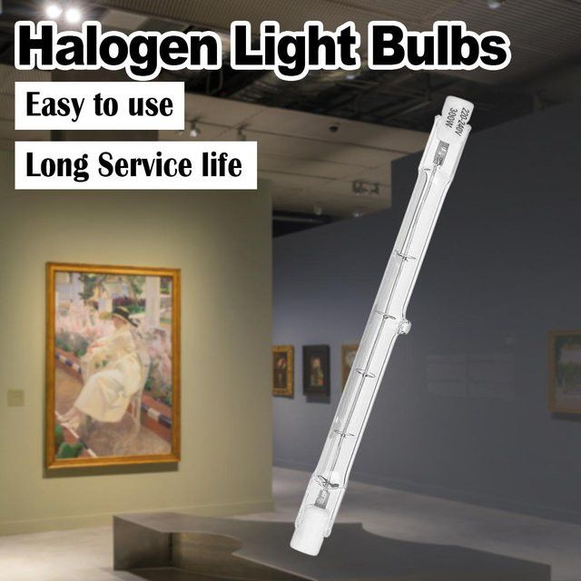 YORYZENG R7s Halogenlampe dimmbar, warmweißes Licht, 100W, Länge: 189 mm - Bild 1