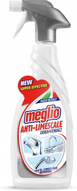 Meglio Entkalker-Flüssigkeitsspray Anti-Kalk in Weiß, 650 ml - Bild 1