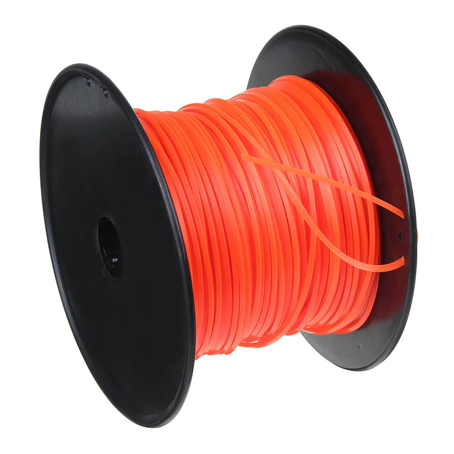 DAZZLEEX Trimmerdraht Orange Rund für Stihl Rasentrimmer und Bürstenmäher - Bild 7