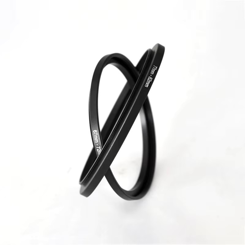 SZKOSTON Kameraobjektivfilter Step Up/Down Adapterring-Set in Schwarz für DSLR-Objektive, 9-teilig oder 18-teilig, 37–82 mm und 82–37 mm - Bild 4