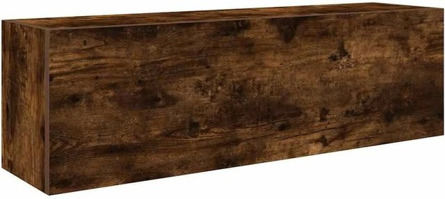 vidaXL Bad-Wandschrank aus Holzwerkstoff in Räuchereiche, B/T/H: 100 x 25 x 30 cm - Bild 1