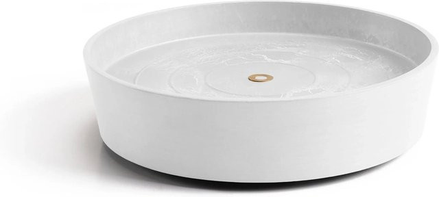 Ecopots Untersetzer Amsterdam Rollen Weiß B: 34,1 cm, H: 9 cm - Bild 1