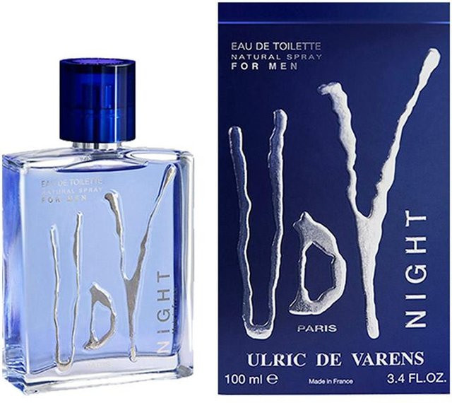 Ulric De Varens Night For Men Eau de Toilette, 100 ml, Herren - Bild 1