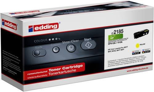 Edding Tonerpatrone kompatibel mit HP 410A CF412A in Gelb - Bild 1