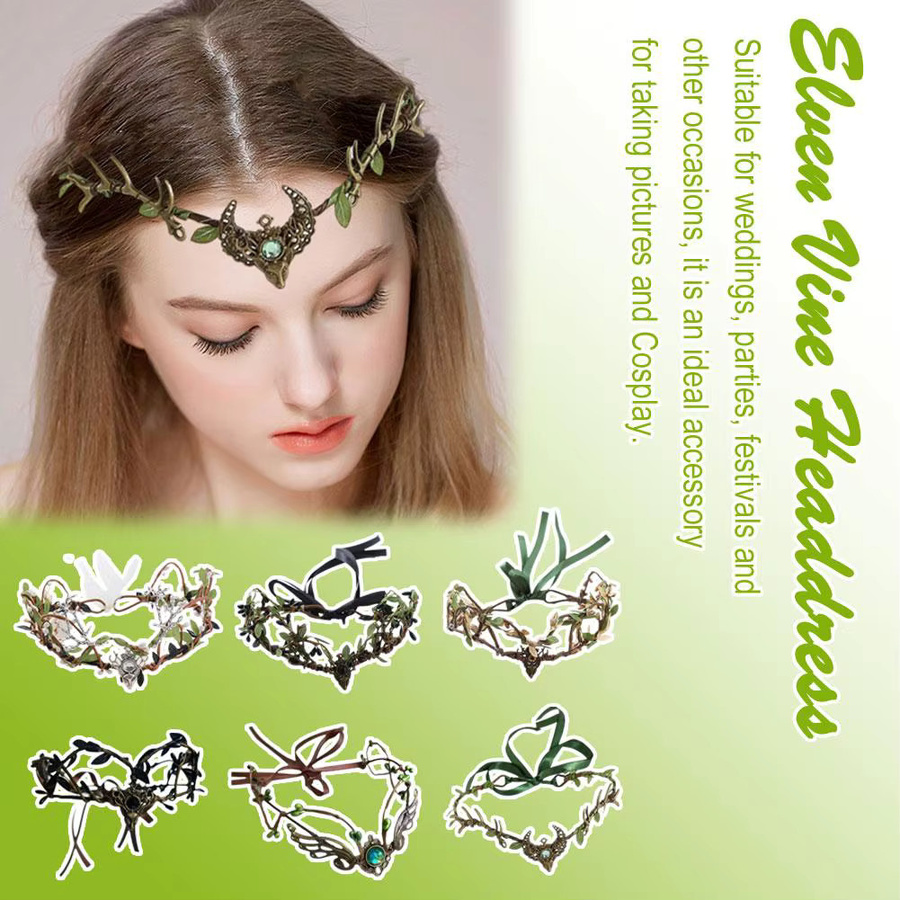 Elfenkrone Tiara Rebe Diadema - Bild 1