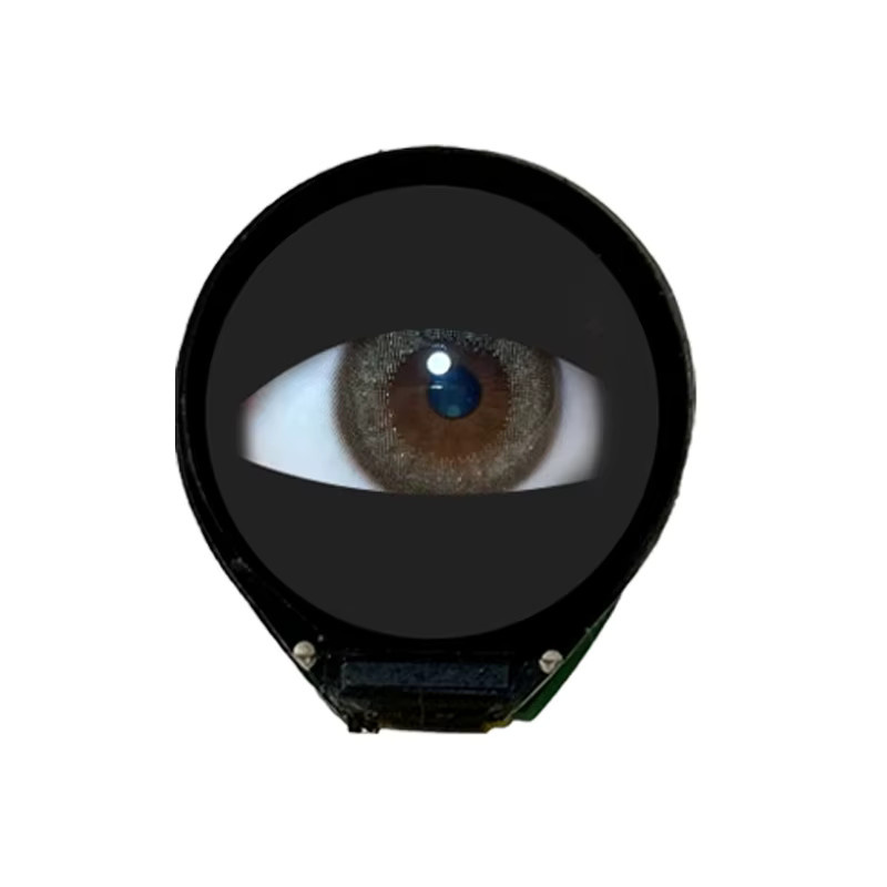 Spotpear Rundes 0,71 Zoll LCD-Display mit doppeltem EYE-Modul in Schwarz für Arduino Raspberry Pi ESP32 Pico STM32 - Bild 3