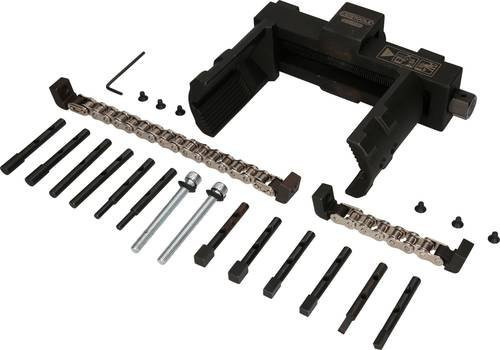 KS Tools Vario-Muttern- und Kappenschlüssel-Satz 14-tlg. 3/4" in Silber - Bild 1