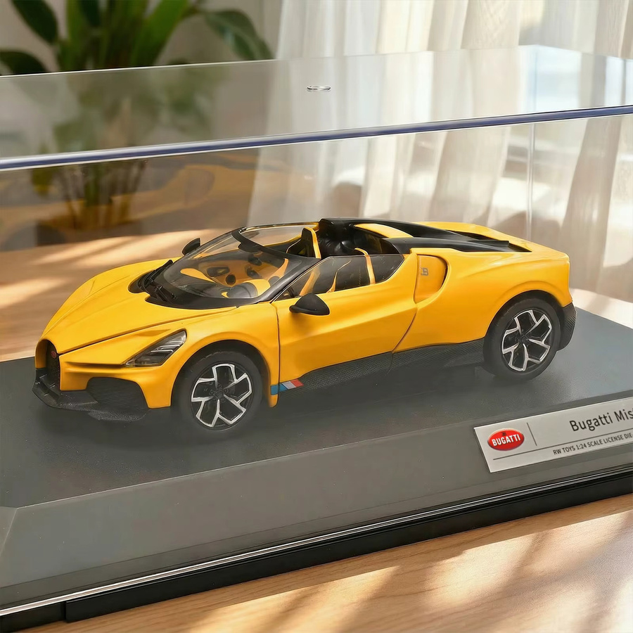 Maisto Bugatti W16 Mistral Roadster, Modell, 1:24, Metall - Bild 1