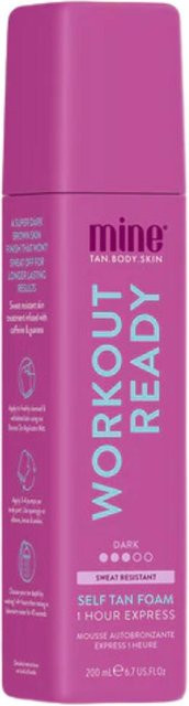 MineTan Workout Ready Selbstbräunungsmousse, 200 ml, Unisex - Bild 1