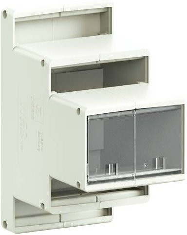 Wieland Electric WEB 1001 B4 86.040.0053.0 Elektronikgehäuse in Weiß, 10 Stück - Bild 1