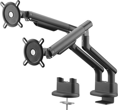 One For All DM7210 MH Design Universal-Doppelmonitorarm, Schwarz - Bild 1