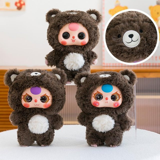 Gummibärchen-Puppe Hase Tide, Plüschpuppe, braun, ab 3 Jahre - Bild 1