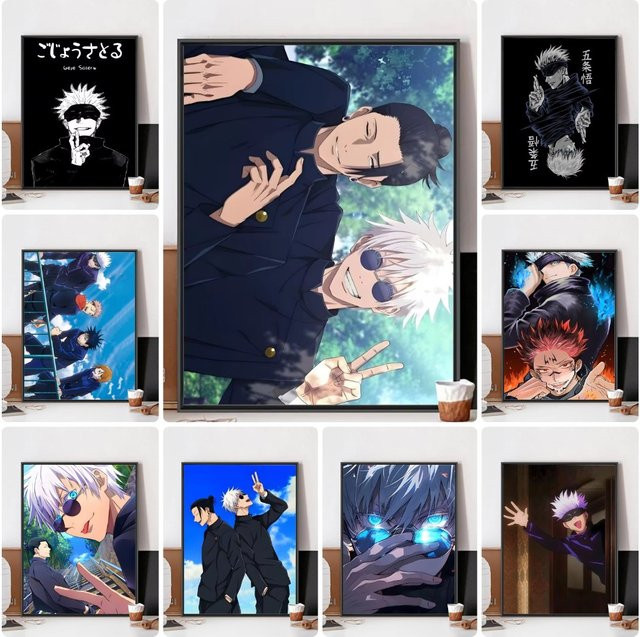 KAYOU Jujutsu Kaisen Satoru Gojo Puzzle, Mehrfarbig - Bild 1