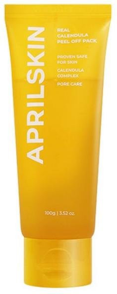 Aprilskin Real Calendula Peel-Off Maske, 100g, für empfindliche Haut - Bild 1