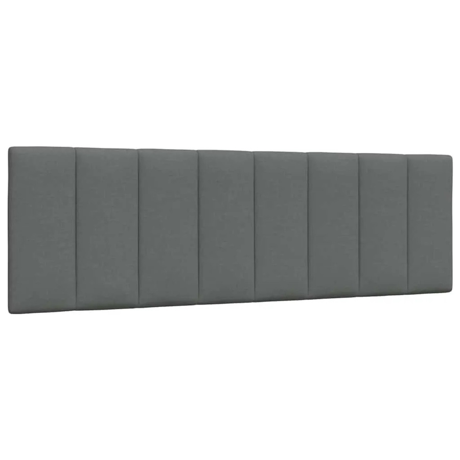 vidaXL Kopfteil-Kissen Hanko Dunkelgrau aus Stoff mit Breite: 160 cm - Bild 2
