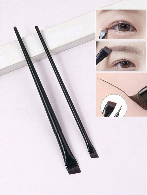 Qiaojiang Eyeliner-Pinsel, abgewinkelt, ultrafein, Unisex - Bild 1