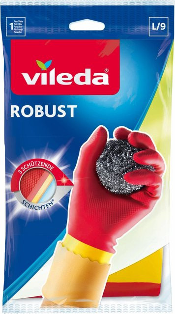 Vileda Haushaltshandschuhe Protection Robust in Größe L - Bild 1