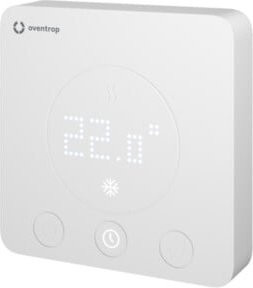 Oventrop Raumthermostat ClimaCon F 316 24 V, Aufputz, Heizen/Kühlen, Weiß, App-Steuerung via Bluetooth - Bild 1