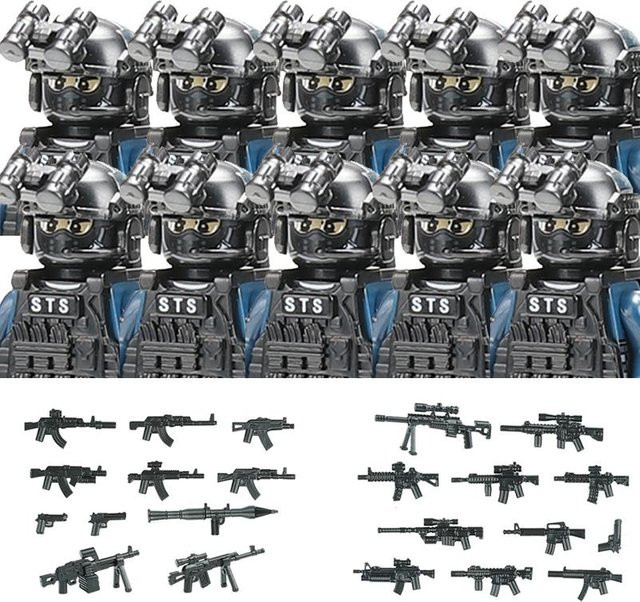 Yiran toy Militärfiguren Riot Police Soldat, Bausteine, ab 14 Jahren - Bild 1