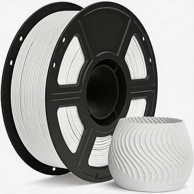 MANLANG PETG Filament 1,75 mm transparent für FDM 3D-Drucker, 250 g - Bild 1